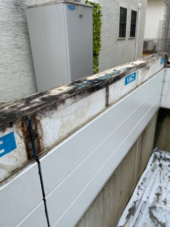 雨漏りで水腐れした外柵（フェンス）の補修 before after｜福岡市西区室見が丘T様邸