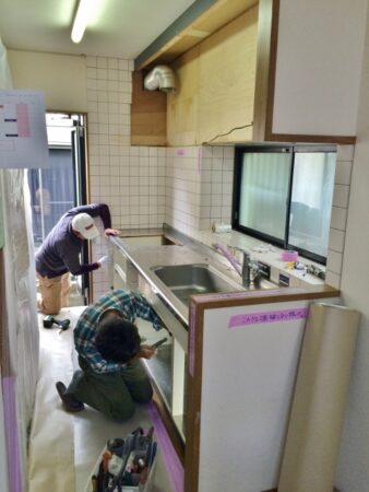 【戸建て】システムキッチンのお取替え｜福岡市早良区田村Ｔ様邸